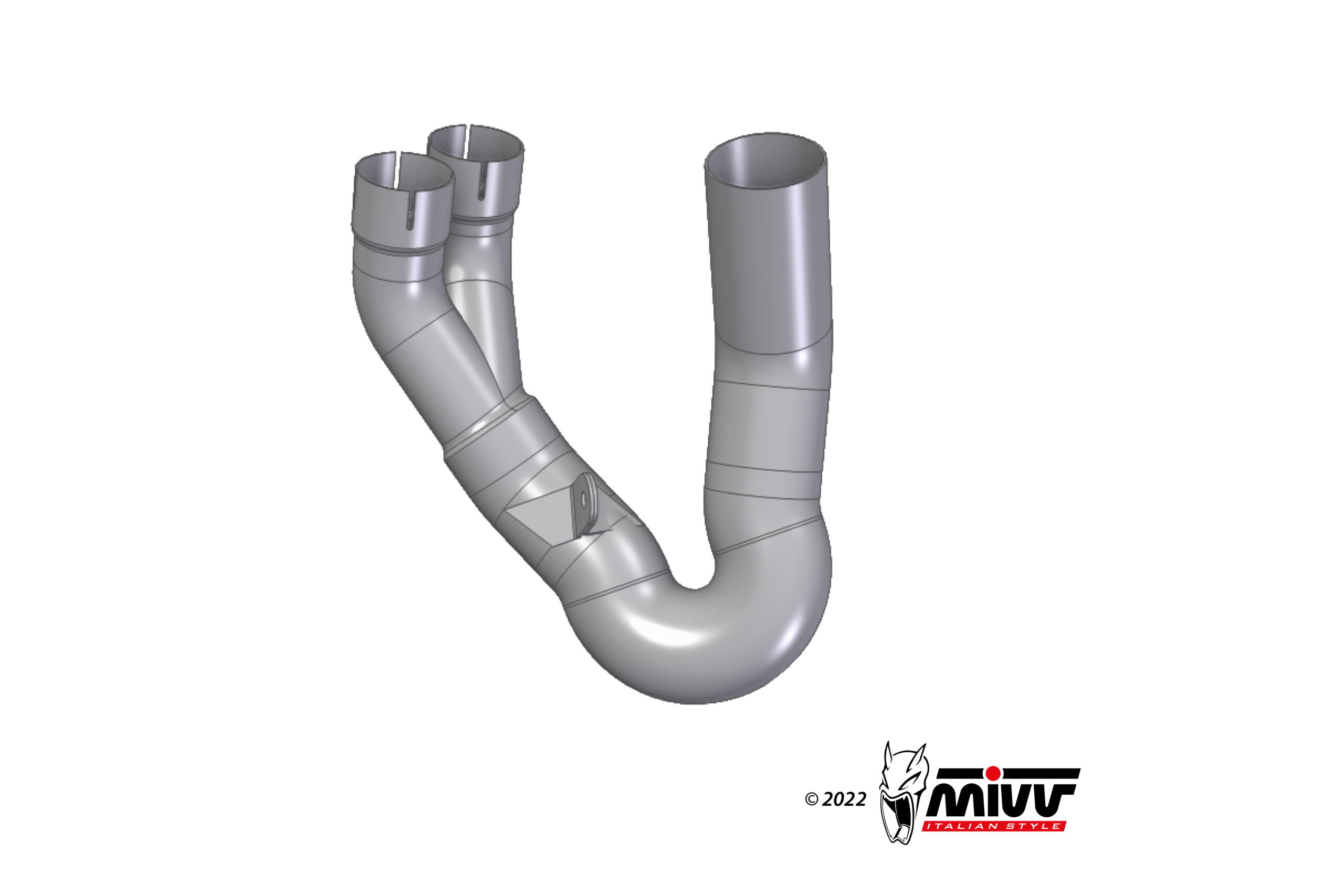 mivv-d-049-c1-tubo-elimina-kat-inox-per-ducati-hypermotard-950-sp-rve-2021-2024 image 2
