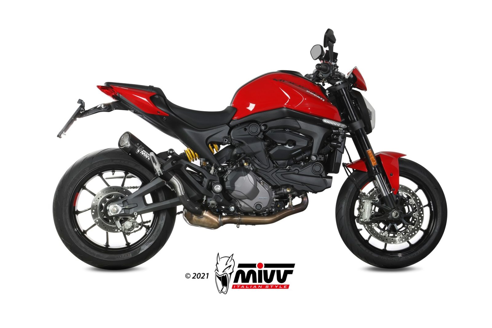 mivv-d-048-lc5b-scarico-slip-on-x-m5-black-per-ducati-monster-937-2021-2024 image 2
