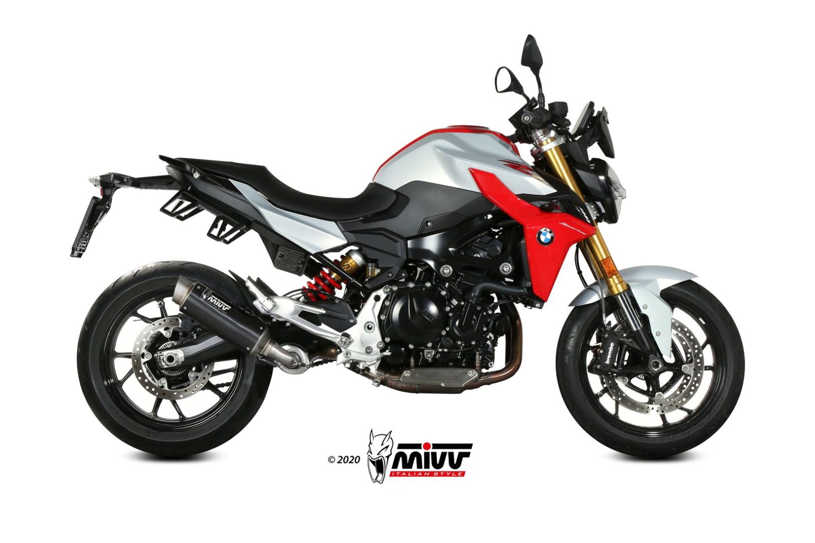 mivv-x-m1-b-038-lxbp-slip-on-per-bmw-f-900-r-2025-2026 image 2