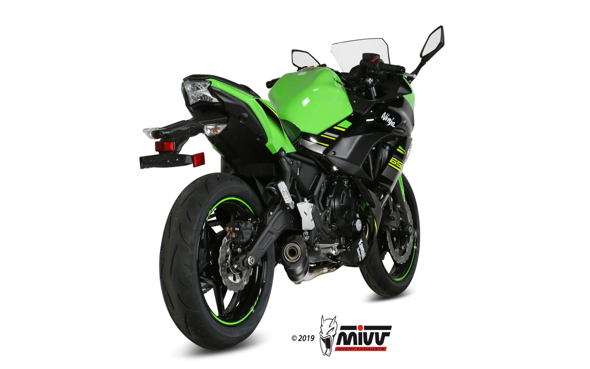 mivv-k-044-l3c-scarico-slip-on-oval-carbonio-per-kawasaki-ninja-650-2017-2023 image 3