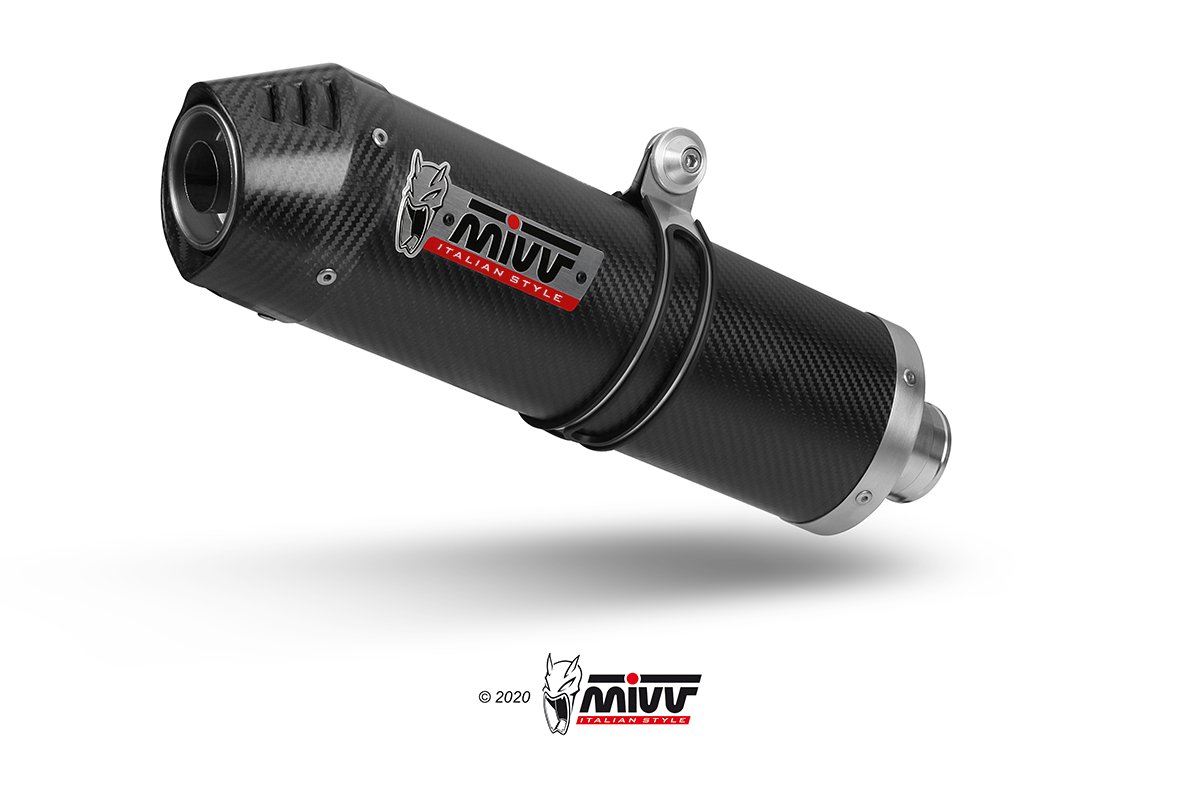 mivv-oval-k-055-l3c-scarico-slip-on-carbonio-per-kawasaki-versys-650-2021-2023 image 5