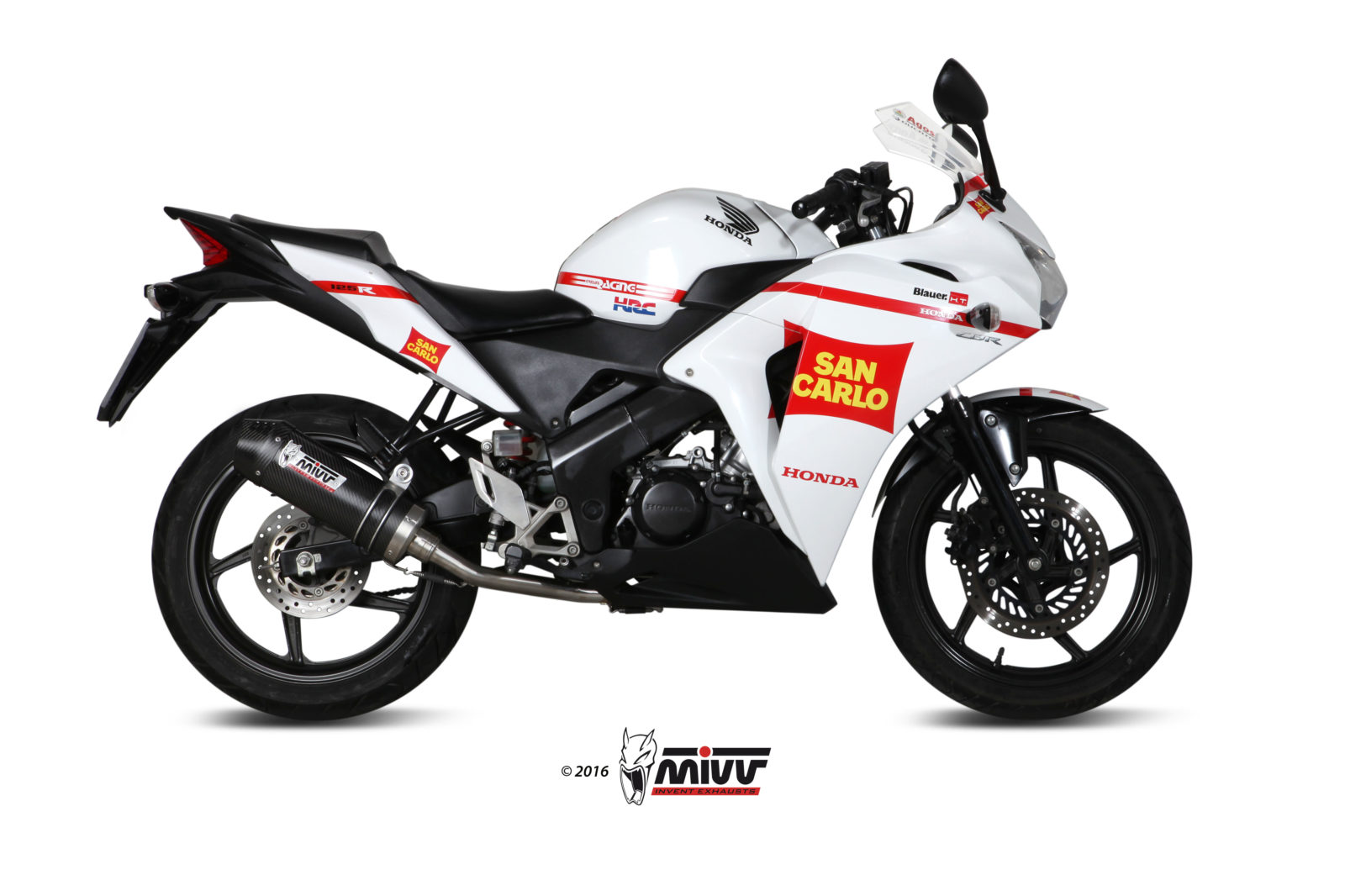 mivv-h-060-l3c-scarico-slip-on-oval-carbonio-per-honda-cbr-125-r-2011-2016 image 2