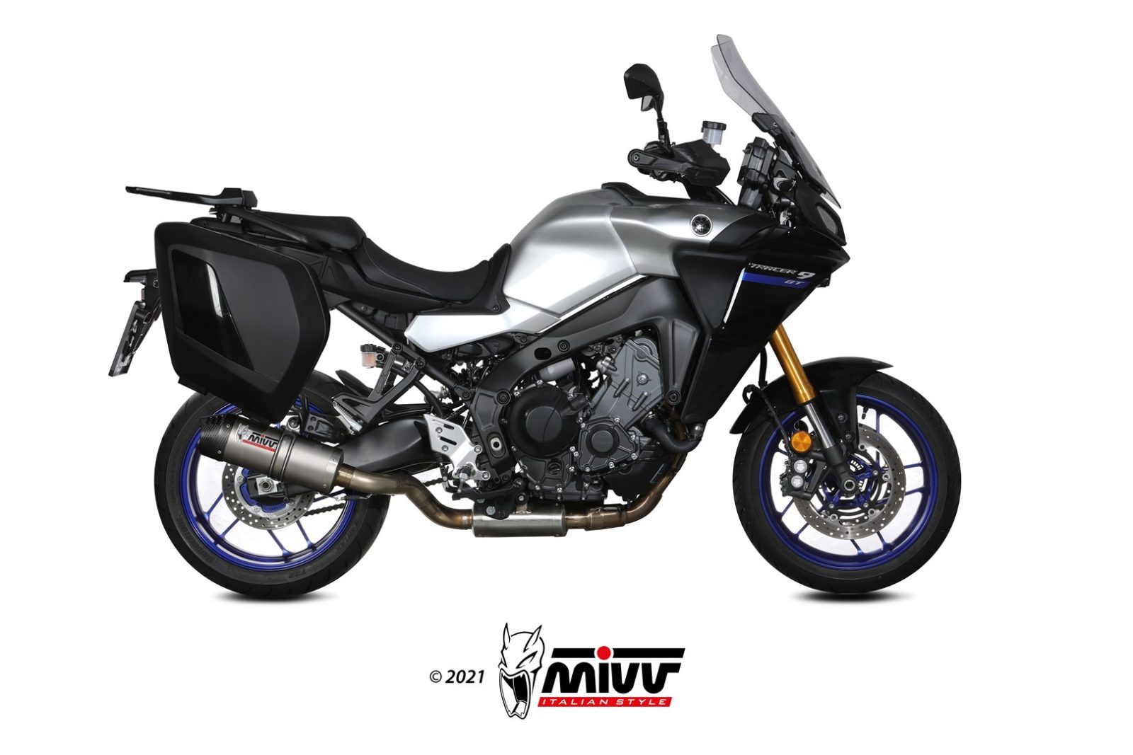 mivv-oval-y-069-l4c-slip-on-titanio-per-yamaha-tracer-9-gt-gt-2021-2024 image 2