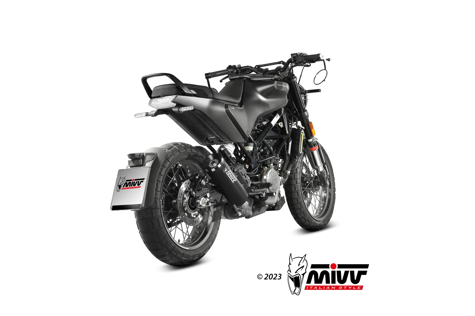 mivv-hr-1-slip-on-husqvarna-svartpilen-125-2021-2023 image 3