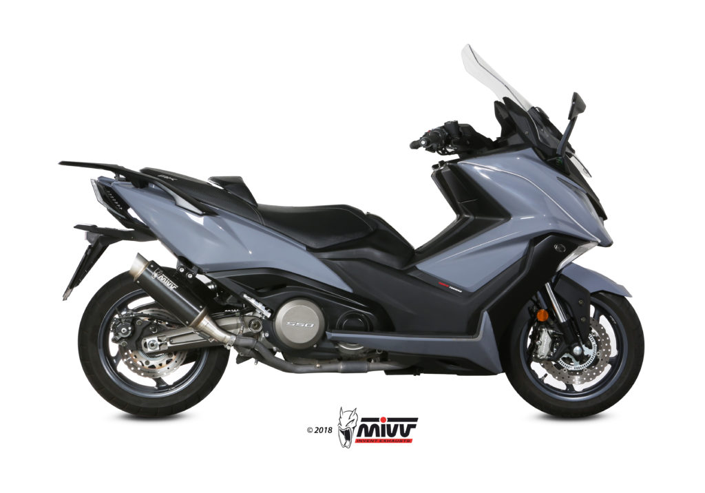 mivv-o-008-lxbp-scarico-slip-on-gp-pro-black-per-kymco-ak-550-2017-2020 image 2
