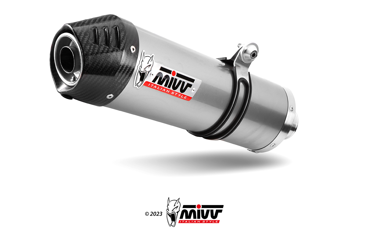 mivv-oval-e-012-lx2c-scarico-slip-on-acciaio-per-benelli-trk-702-x-2023-2024 image 5
