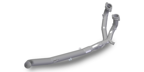 mivv-h-079-c1-tubo-elimina-kat-inox-per-honda-crf-1100-l-africa-twin-2020-2023 image 1