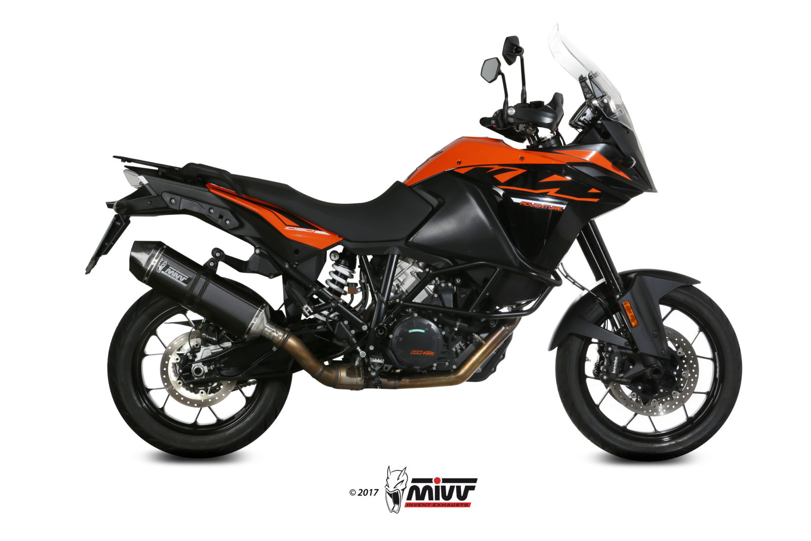 mivv-dakar-speed-edge-lrb-slip-on-per-ktm-1090-adventure-2017-2019 image 2