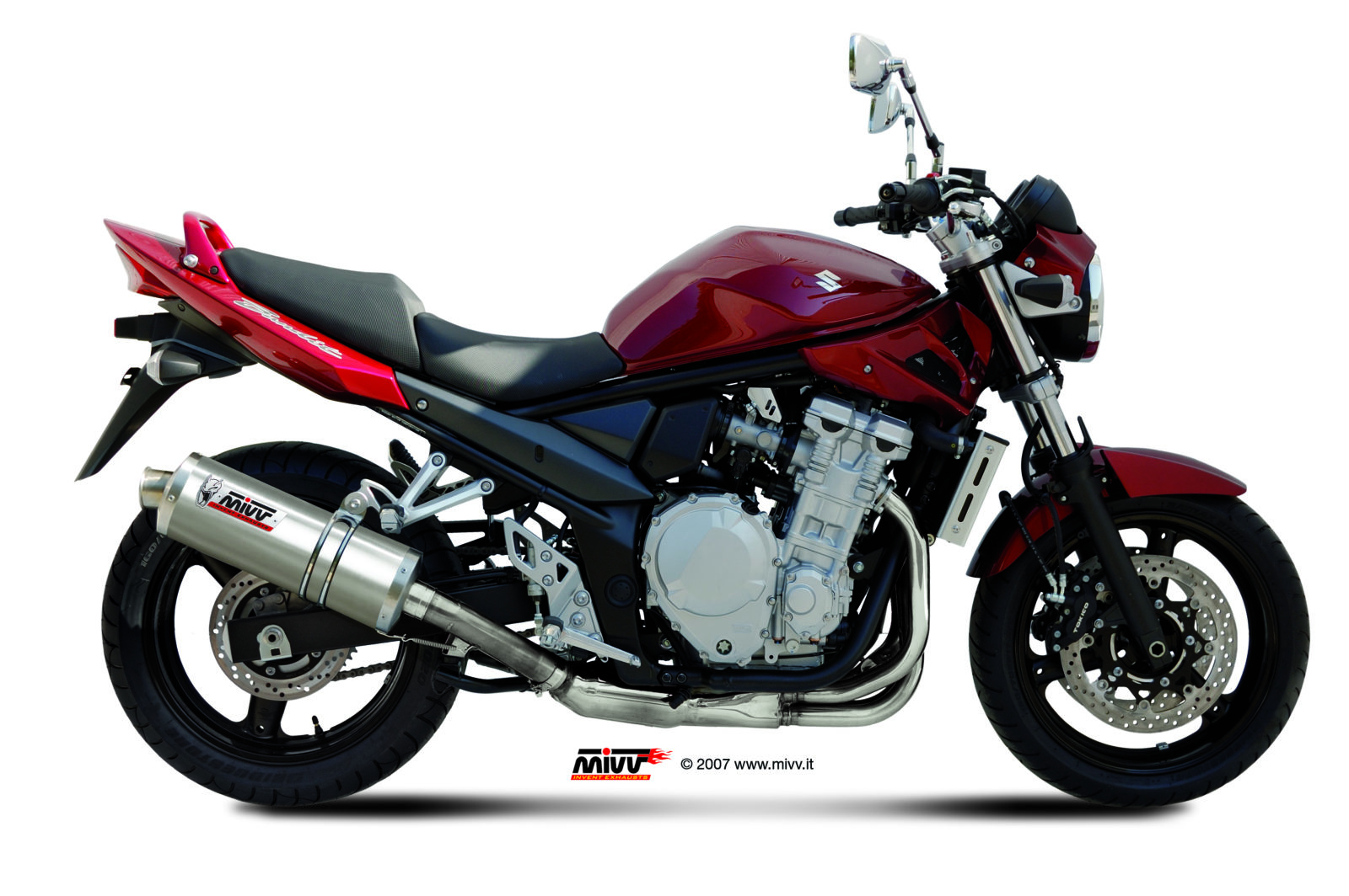 mivv-s-030-lx2-scarico-slip-on-oval-per-suzuki-gsf-650-bandit-2007-2015 image 2