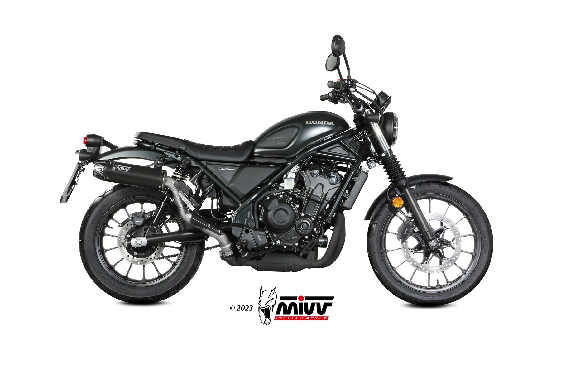 mivv-hr-1-h-090-lh1bg-slip-on-per-honda-cl-500-2023-2024 image 2