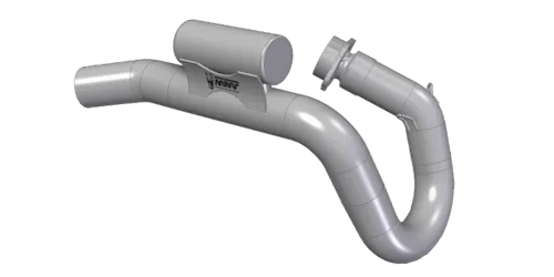 mivv-collettore-m-ho-034-c1-inox-per-honda-crf-450-r-2021-2024 image 1