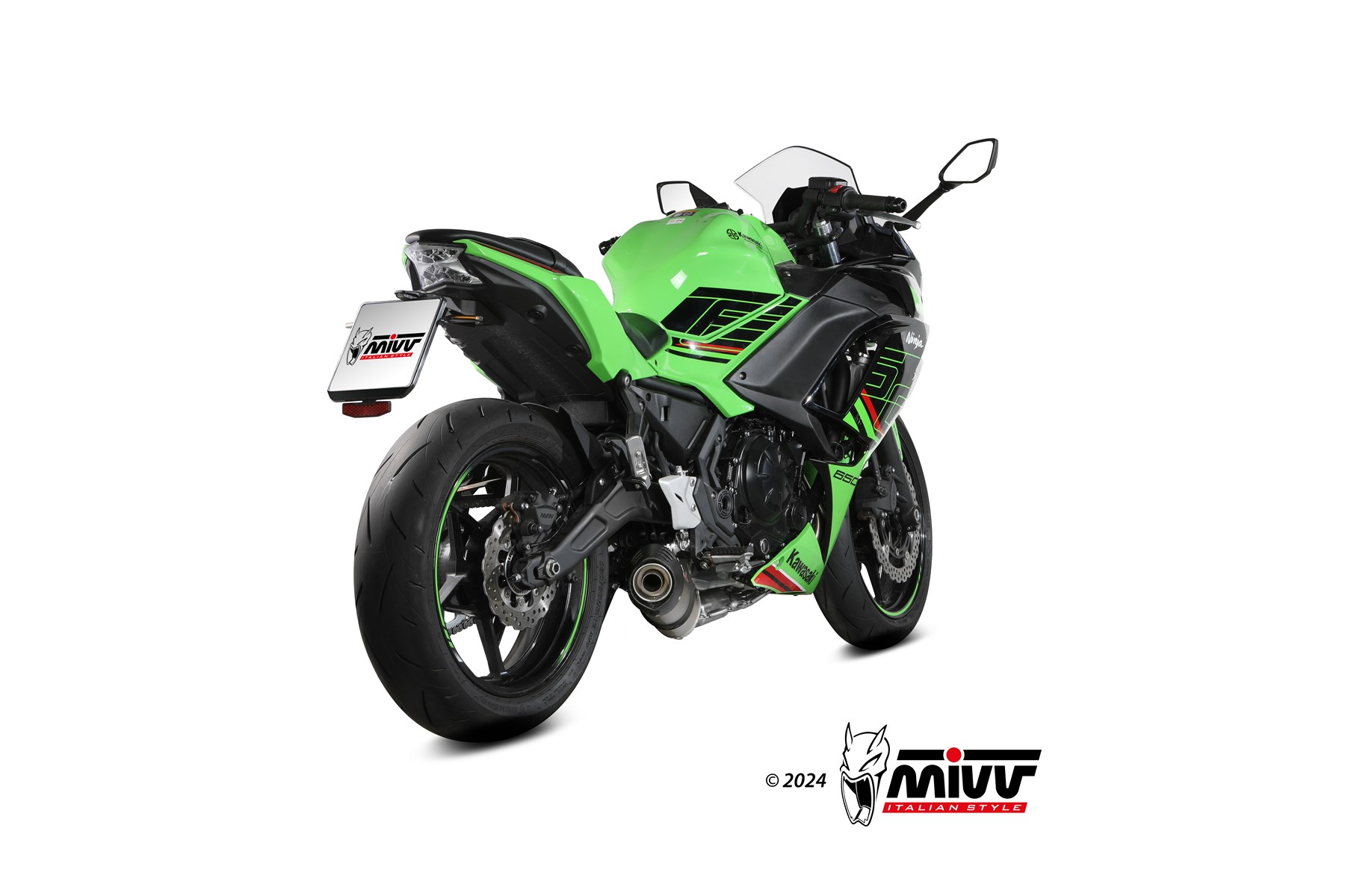 mivv-k-057-k4c-scarico-slip-on-titanio-carbonio-per-kawasaki-ninja-650-2024-2026 image 3