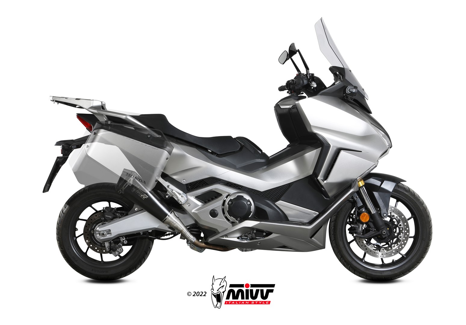 mivv-delta-race-scarico-slip-on-per-honda-forza-750-2021-2024 image 4