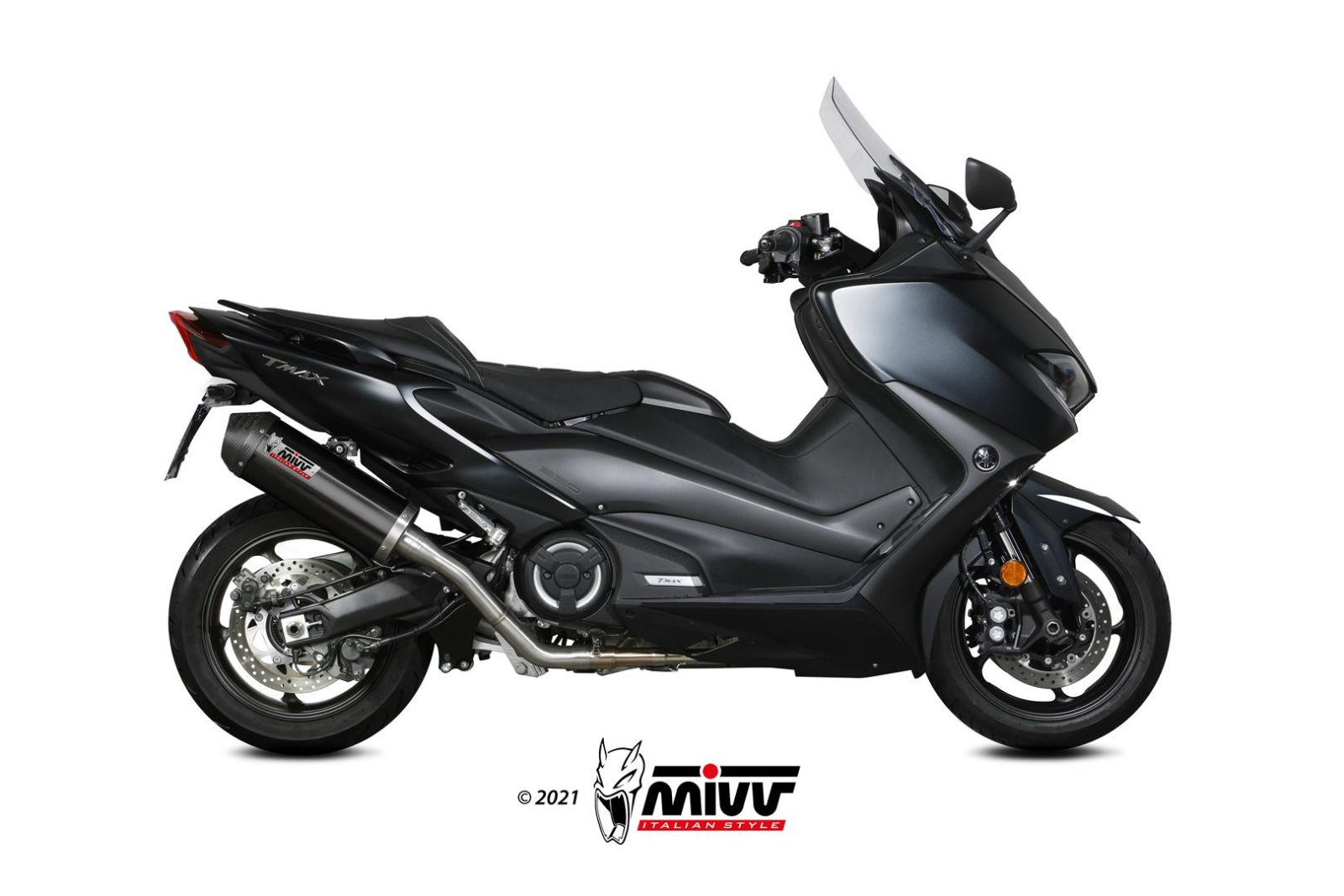 mivv-y-061-lvc-scarico-slip-on-oval-black-per-yamaha-t-max-560-2020-2021 image 2