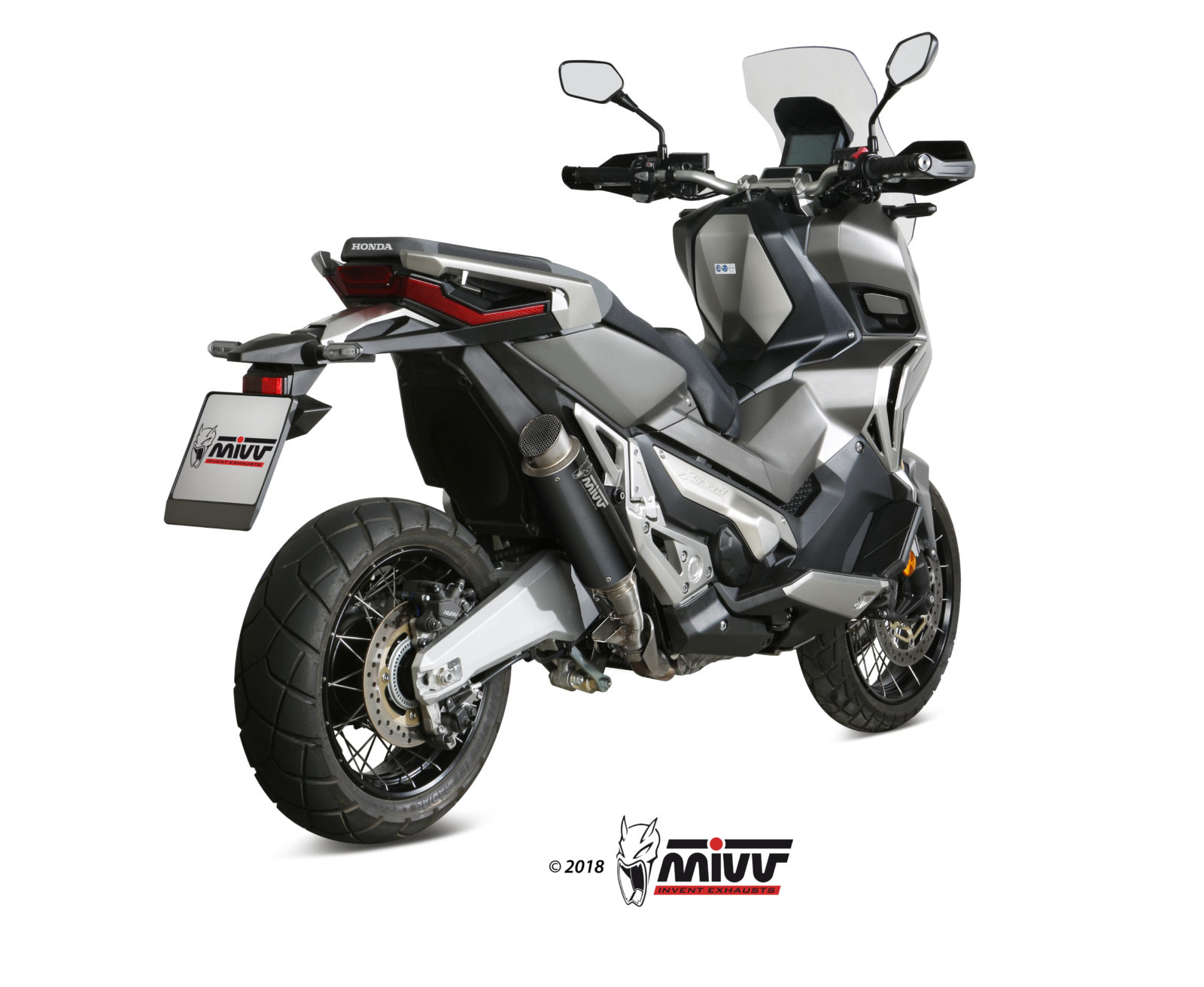 mivv-x-m1-black-scarico-slip-on-per-honda-x-adv-750-2017-2024 image 3