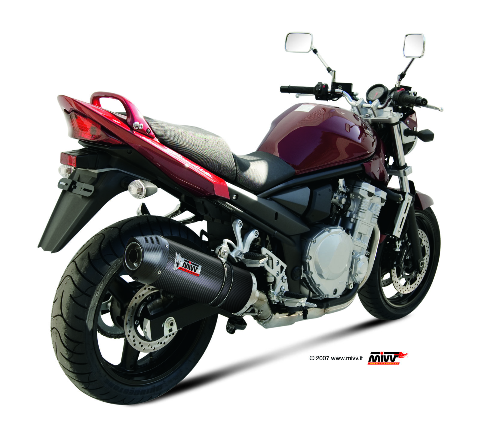 mivv-s-030-lec-scarico-slip-on-oval-carbonio-per-suzuki-gsf-650-bandit-2007-2015 image 3