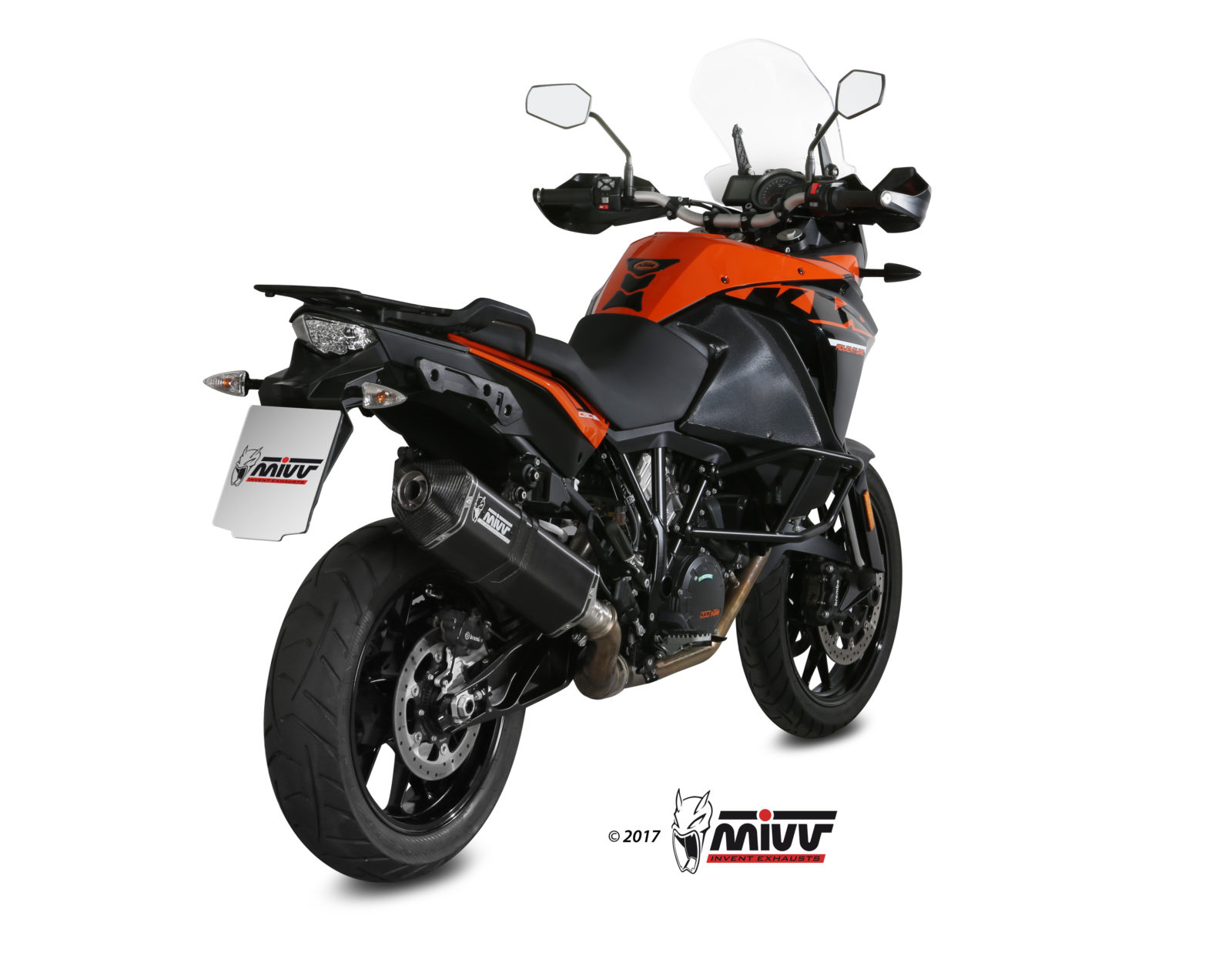 mivv-dakar-speed-edge-lrb-slip-on-per-ktm-1090-adventure-2017-2019 image 3