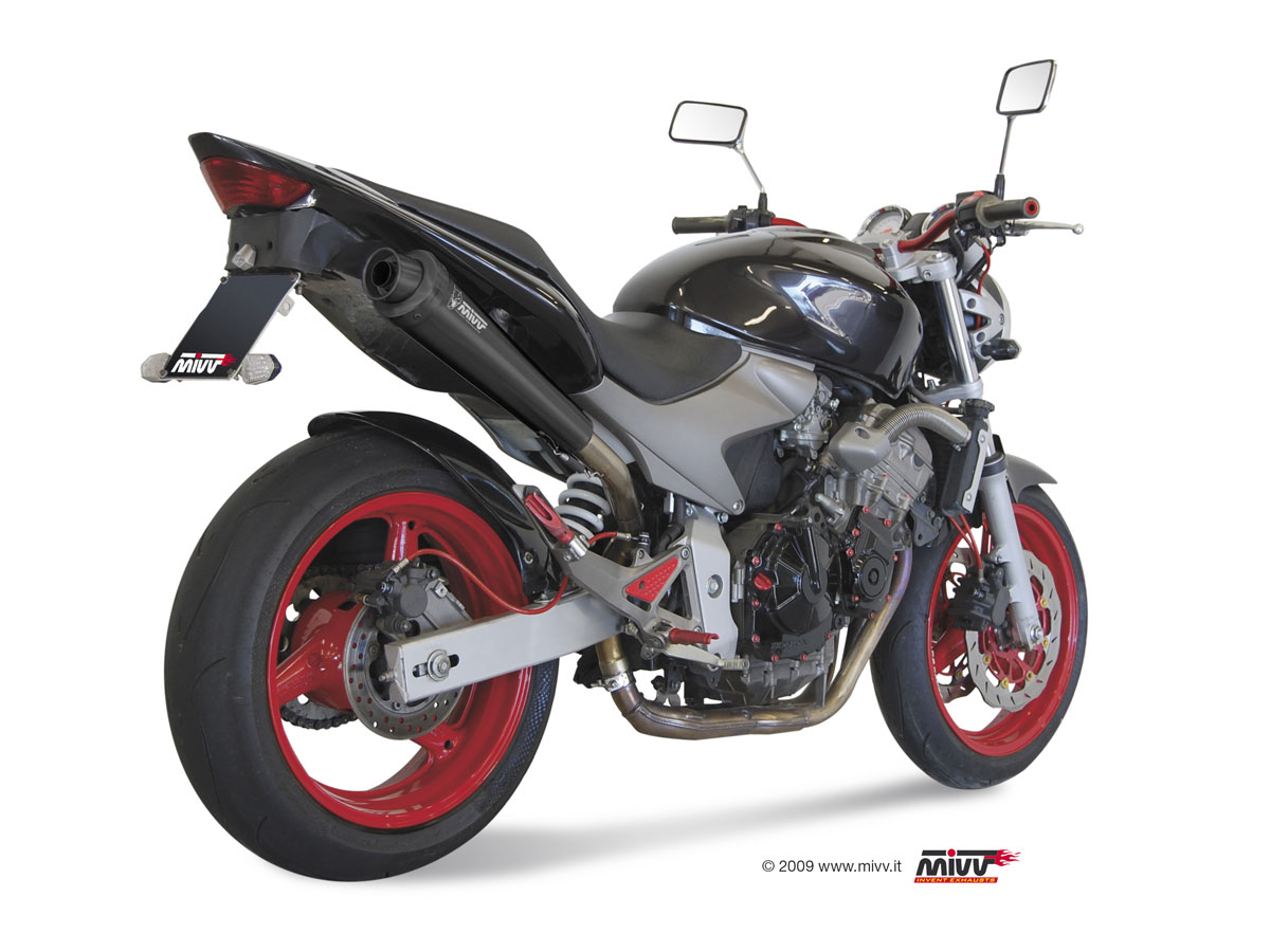 mivv-x-cone-h-020-lc3b-scarico-slip-on-black-moon-per-honda-hornet-600-2003-2006 image 3