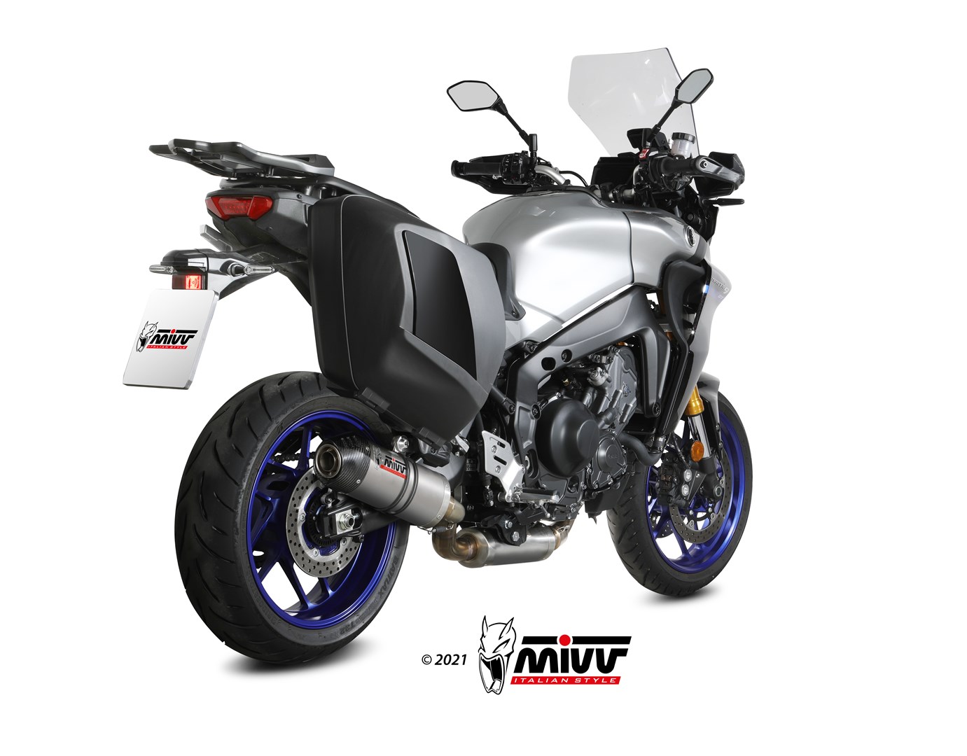 mivv-oval-y-069-l4c-slip-on-titanio-per-yamaha-tracer-9-gt-gt-2021-2024 image 3