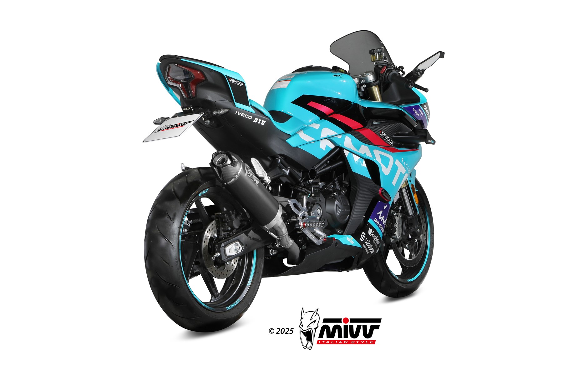 mivv-x-m5-cf-008-lzk-scarico-slip-on-per-cf-moto-450sr-replica-2025-2026 image 3