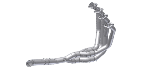 mivv-k-045-c2-tubo-elimina-kat-inox-per-kawasaki-z900-a2-2017-2024 image 1