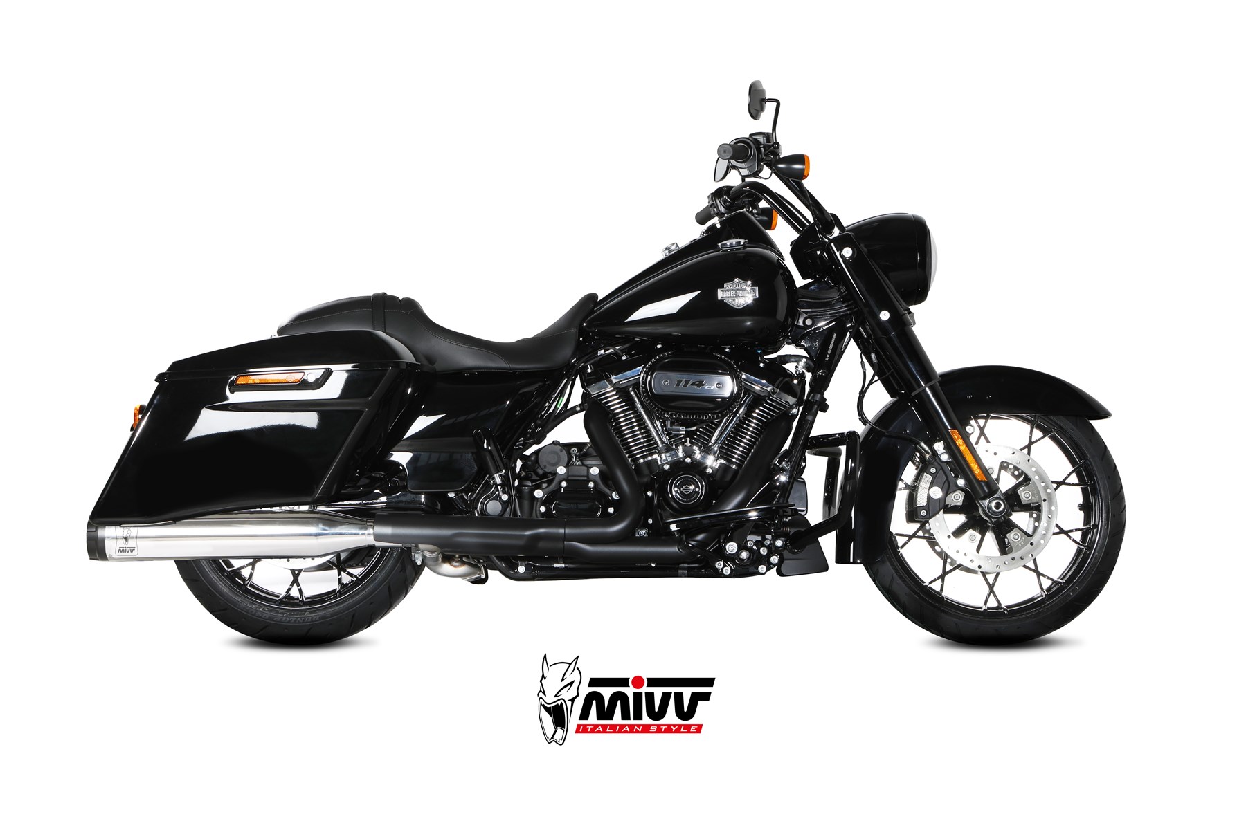 mivv-hd-005-lh1xa-scarico-slip-on-hr-1-per-harley-davidson-road-king-2024-2026 image 2