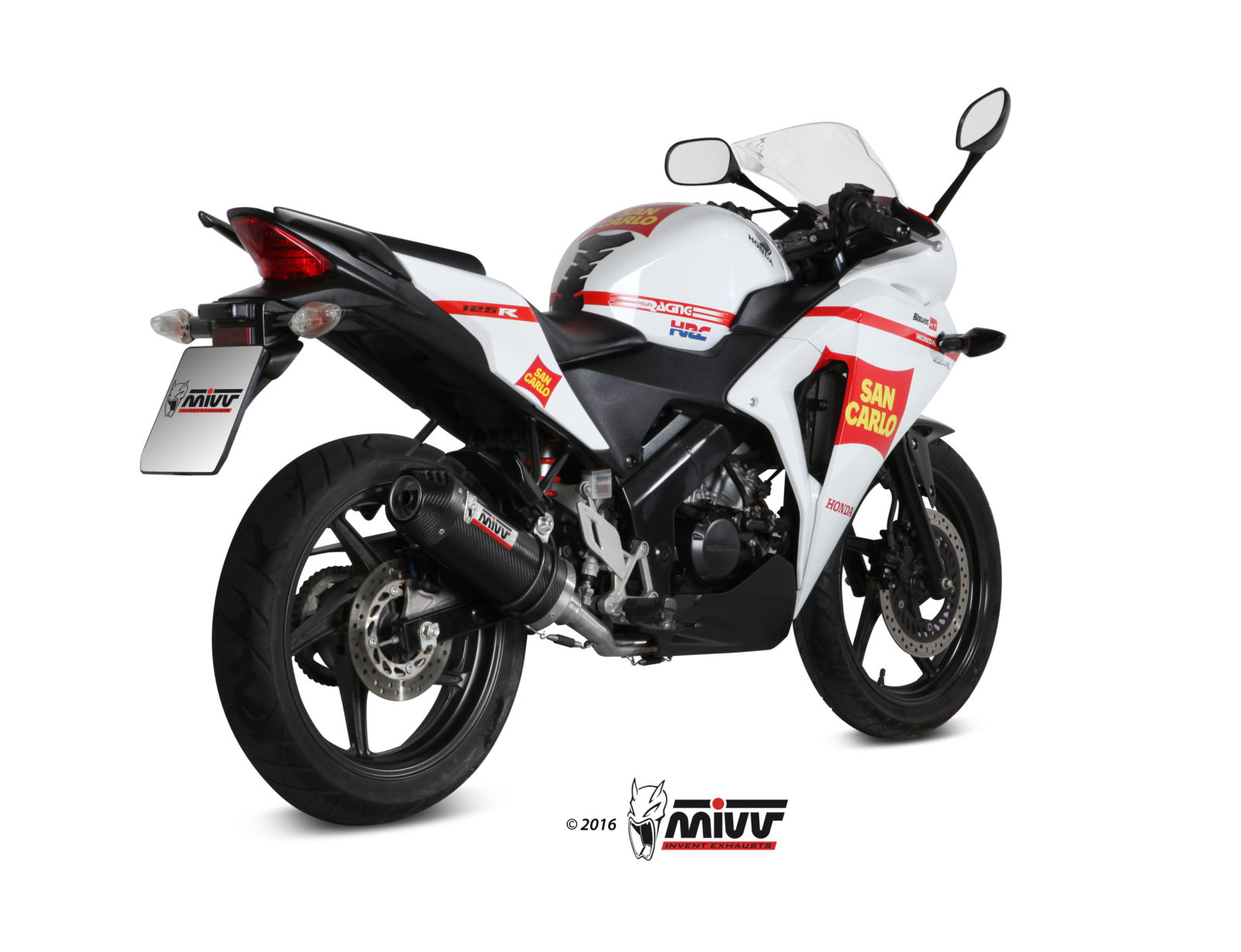 mivv-h-060-l3c-scarico-slip-on-oval-carbonio-per-honda-cbr-125-r-2011-2016 image 3