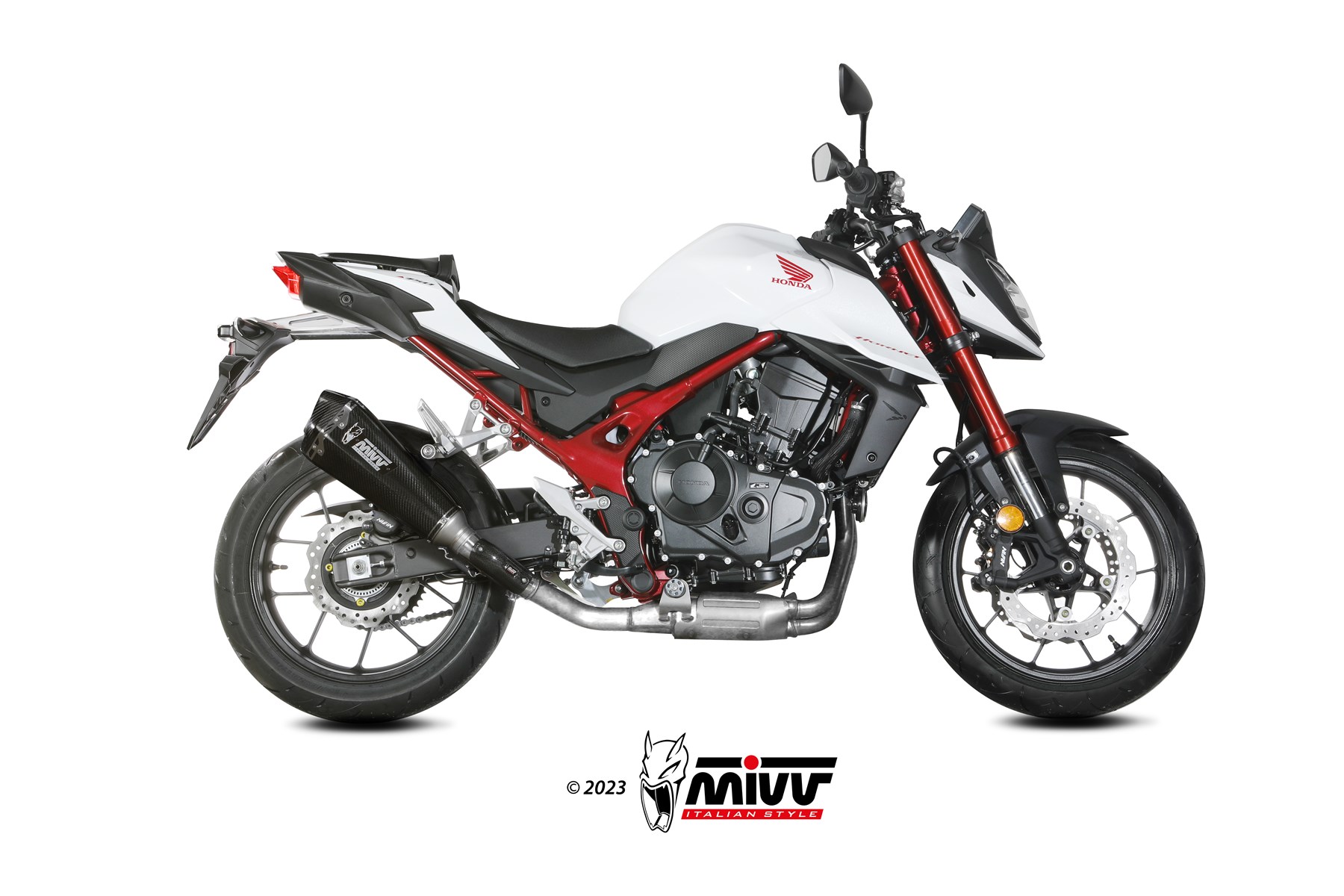 mivv-delta-race-h-085-ldrc-scarico-slip-on-per-honda-cb-750-hornet-2025-2026 image 2