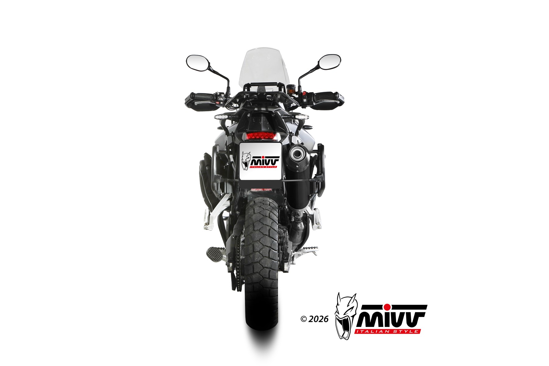 mivv-t-032-lvc-scarico-slip-on-oval-nero-per-triumph-tiger-850-sport-2021-2025 image 4