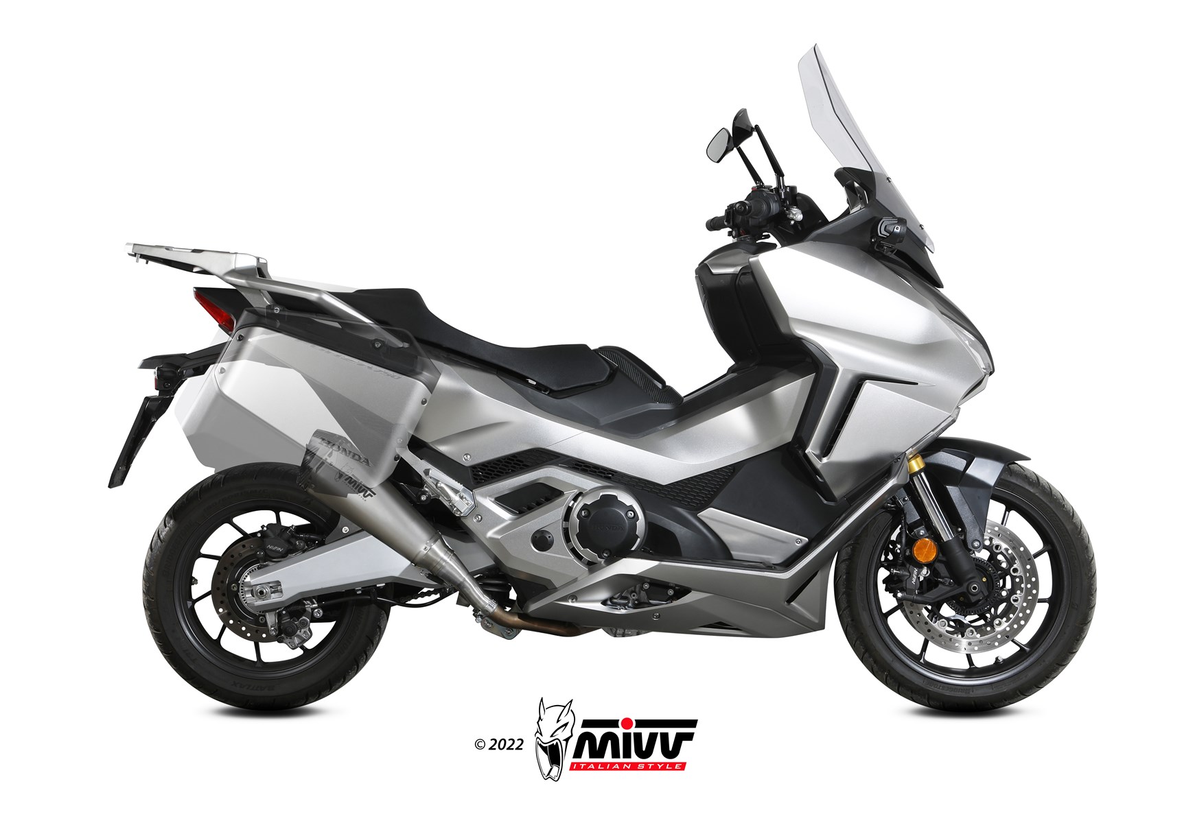 mivv-delta-race-h-080-ldrx-scarico-slip-on-honda-forza-750-2021-2024 image 4