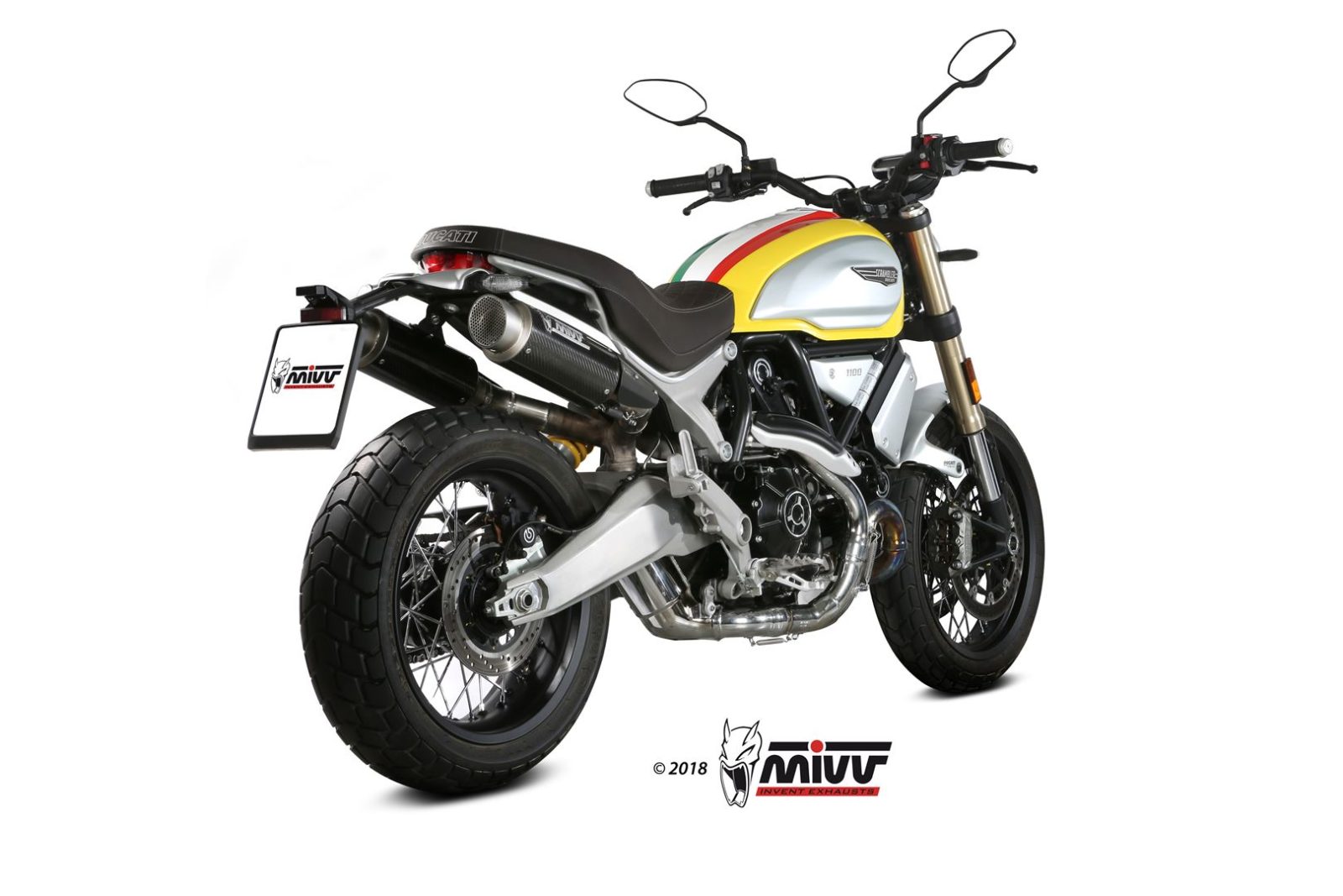 mivv-gp-pro-d-038-l2p-slip-on-per-ducati-scrambler-1100-2018-2020 image 3