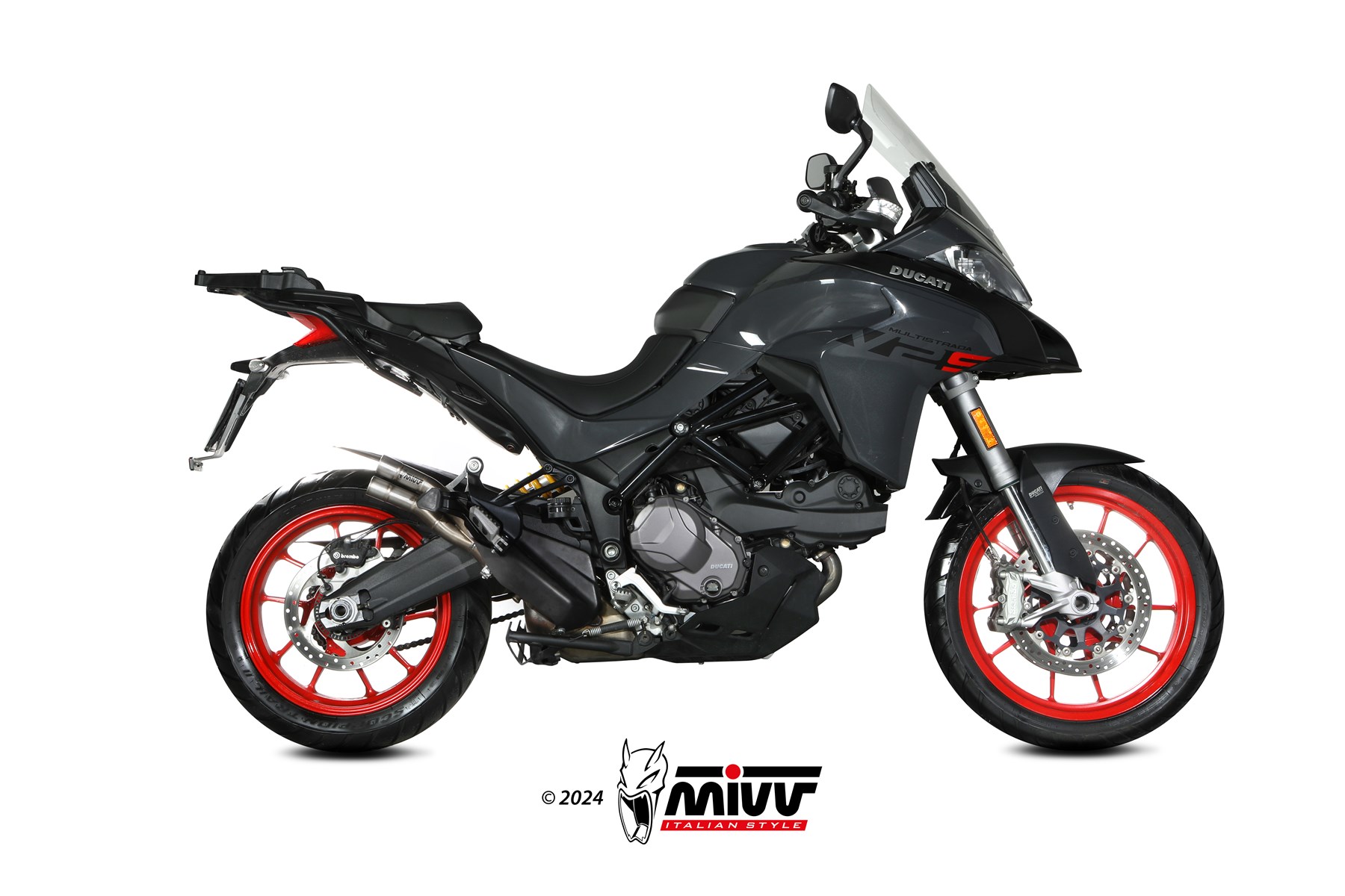 mivv-double-gun-d-037-ldgx-scarico-slip-on-per-ducati-multistrada-v2-s-2022-2024 image 2