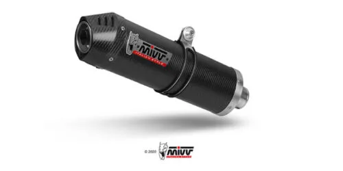 mivv-oval-k-055-l3c-scarico-slip-on-carbonio-per-kawasaki-versys-650-2021-2023 image 1