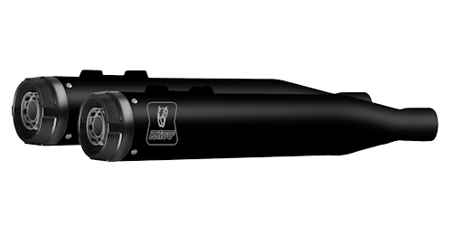 scarico-slip-on-mivv-hr-1-hd-005-lh1ba-harley-davidson-street-glide-2017-2023 image 1