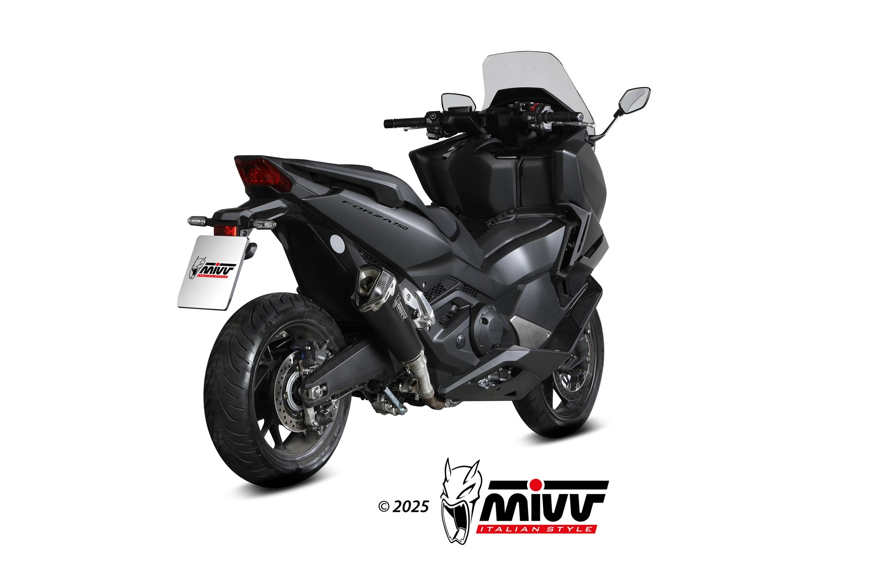 mivv-delta-race-h-080-ldrb-scarico-slip-on-honda-forza-750-2025-2026 image 3