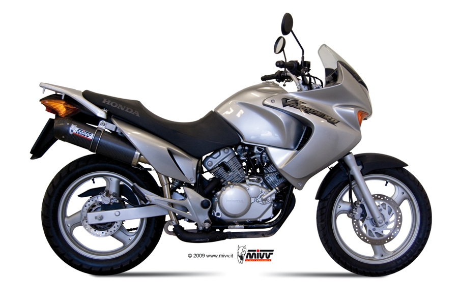 scarico-slip-on-mivv-oval-carbonio-h-044-l3c-per-honda-xl-125-varadero-2007-2020 image 2