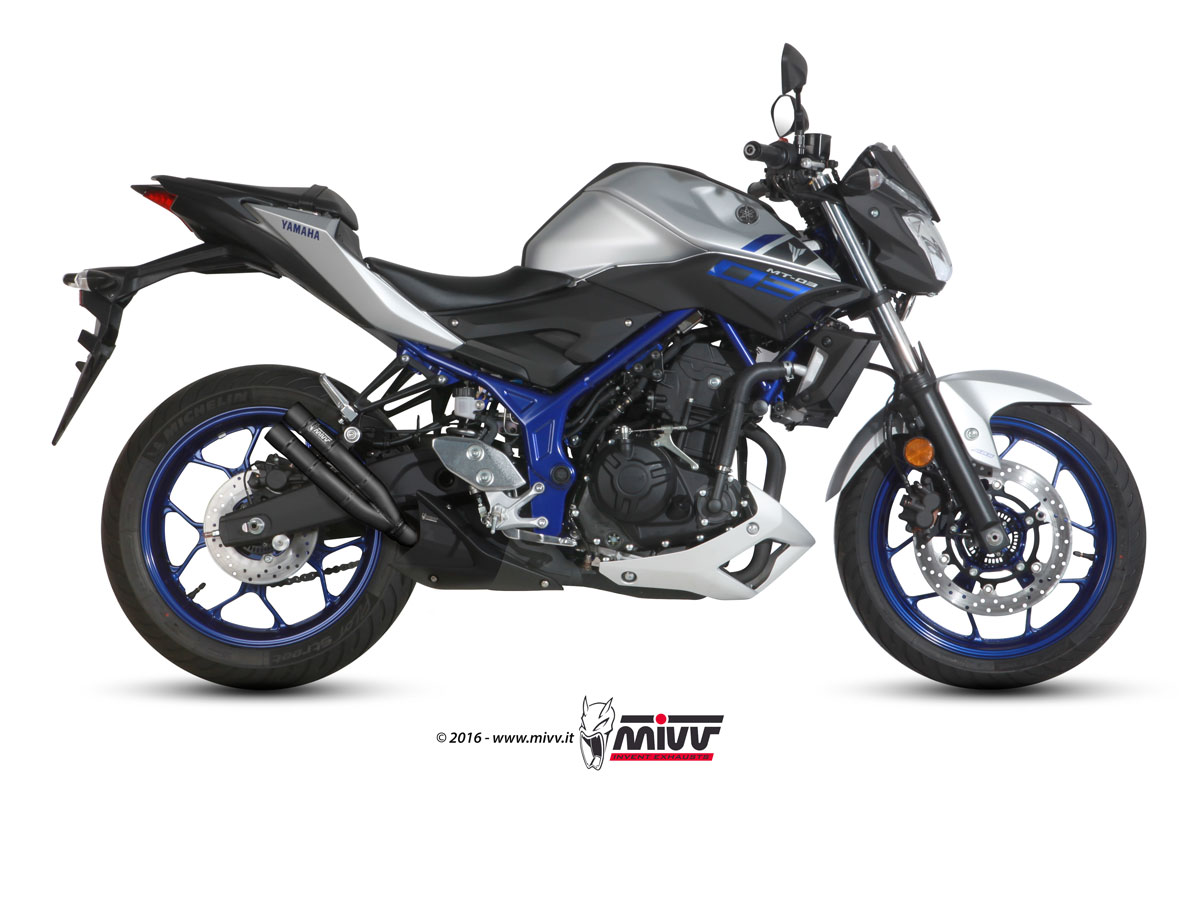 mivv-y-055-ldgb-scarico-slip-on-double-gun-black-per-yamaha-mt-03-2025-2026 image 2