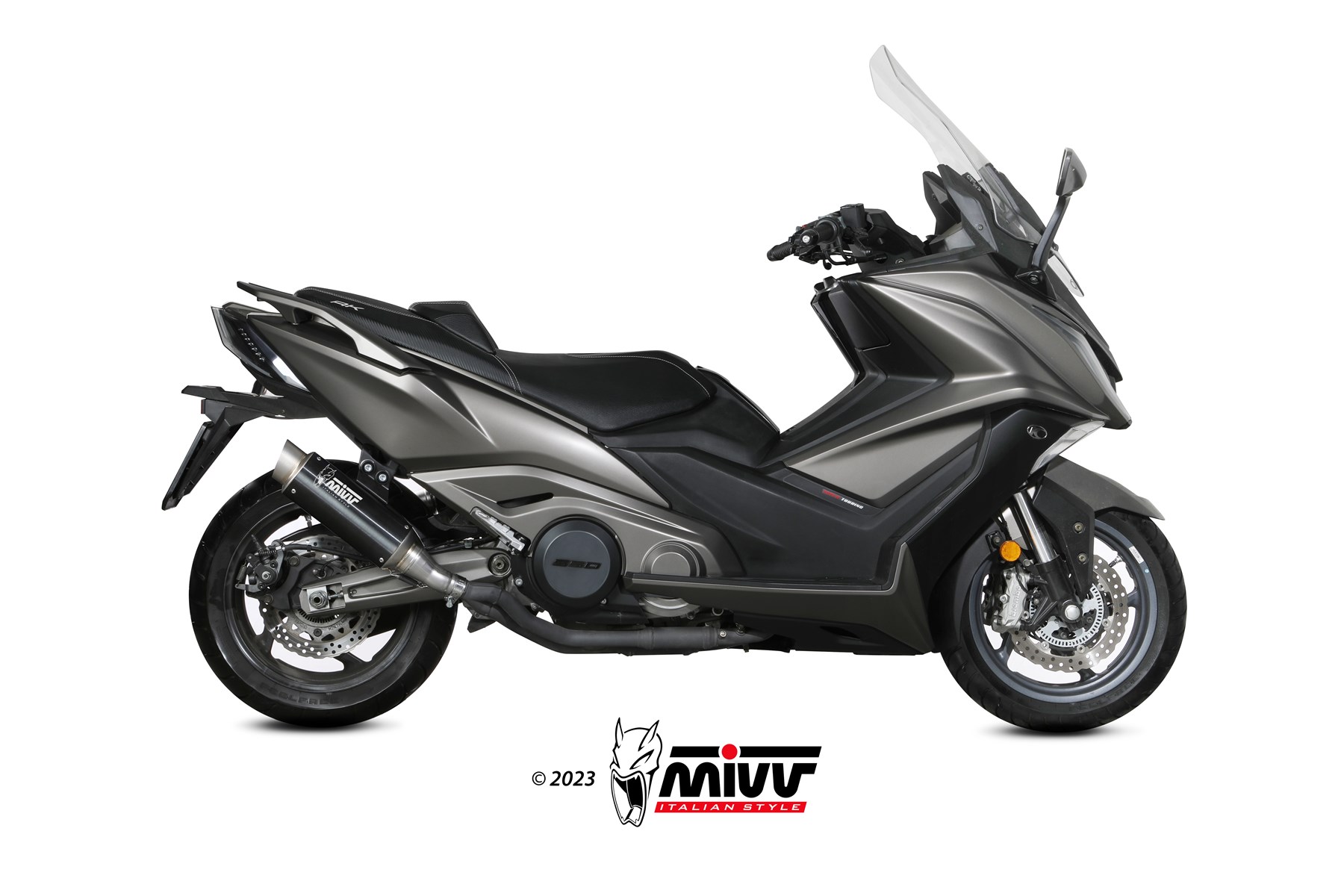 mivv-gp-pro-scarico-slip-on-o-011-sxbp-per-kymco-ak-550-2025 image 2