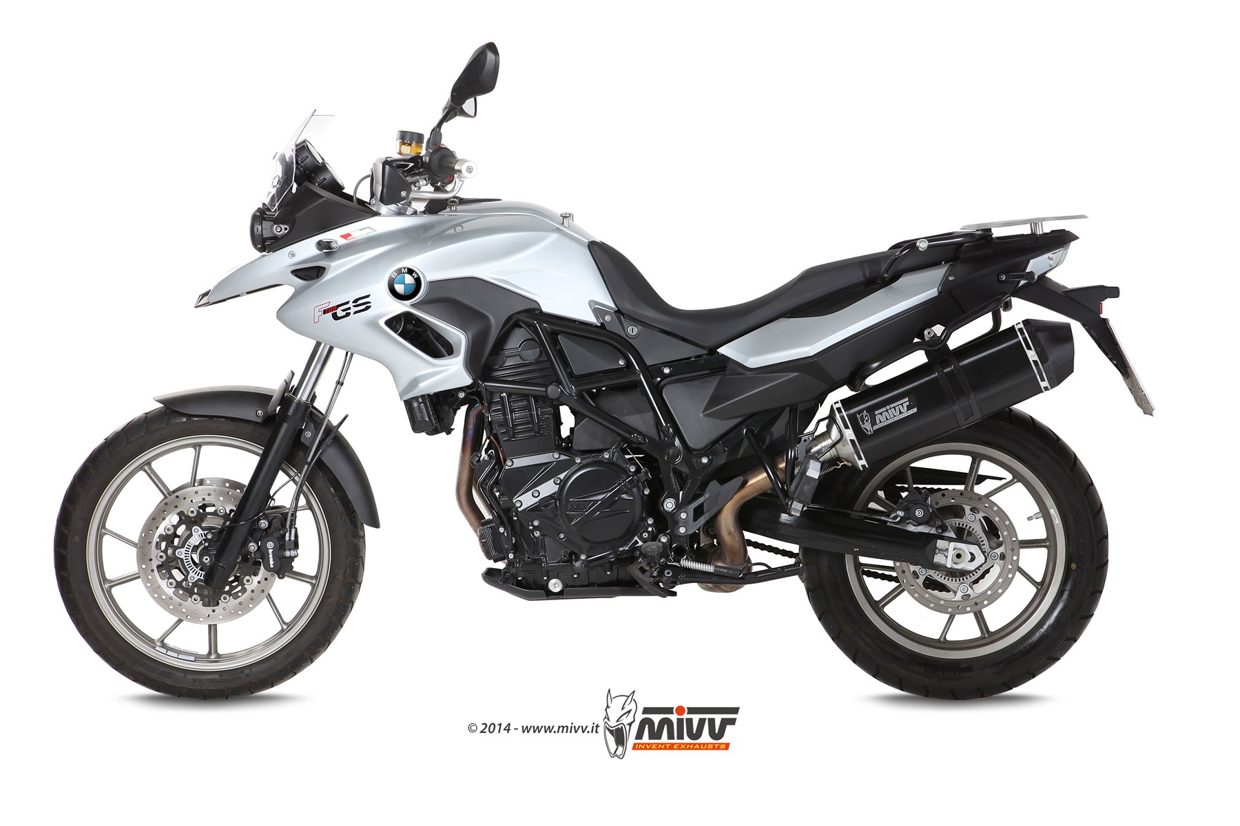 mivv-speed-edge-slip-on-dakar-per-bmw-f-700-gs-2012-2017 image 2