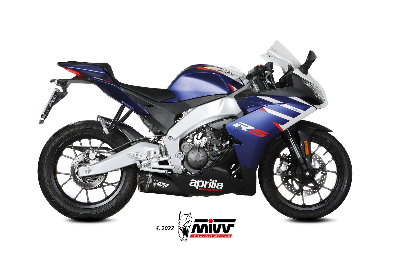 mivv-delta-race-a-018-ldrb-slip-on-per-aprilia-rs-125-2021-2024 image 2