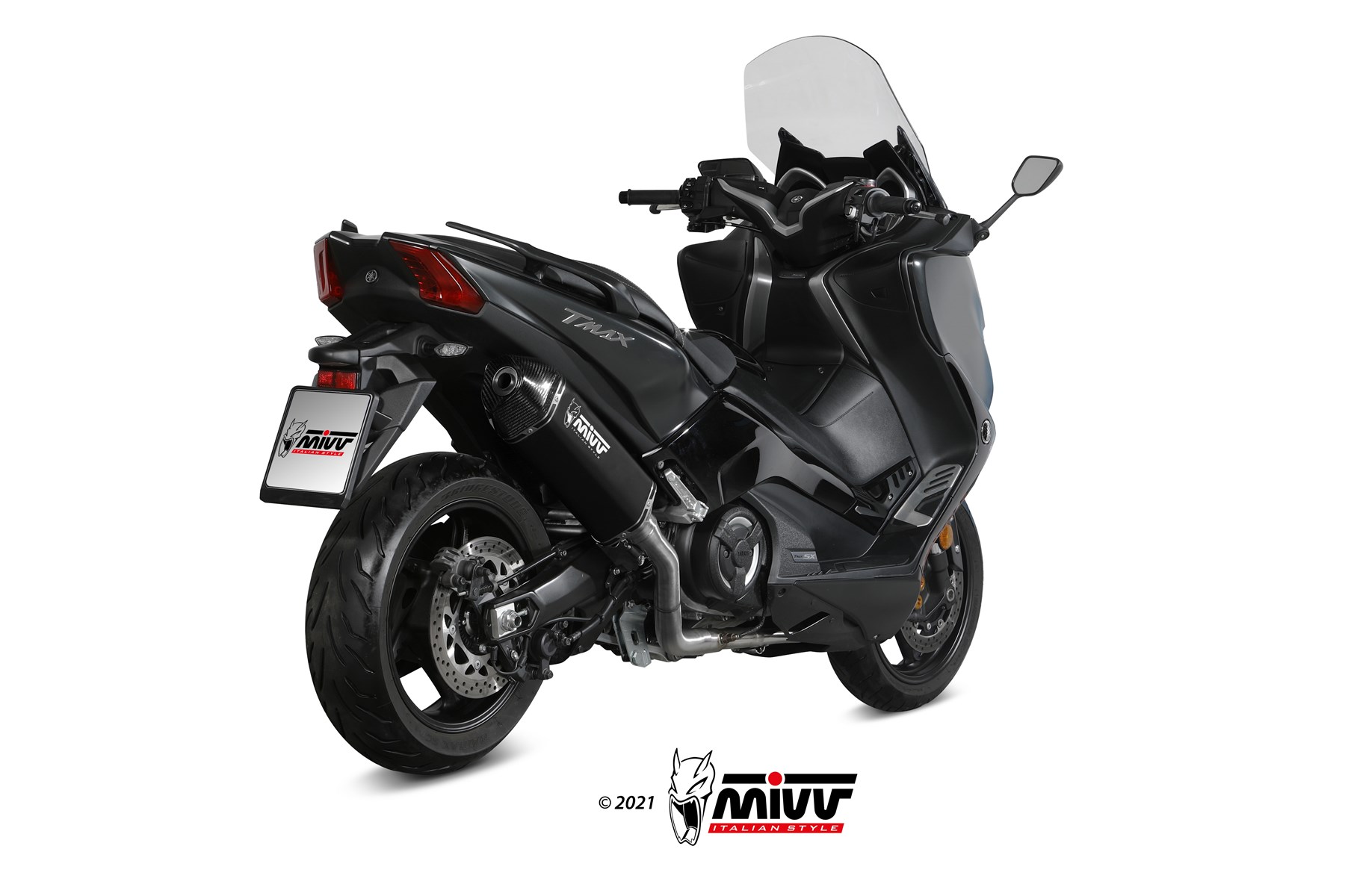 mivv-speed-edge-black-y-061-lrb-slip-on-per-yamaha-t-max-530-2017-2019 image 3