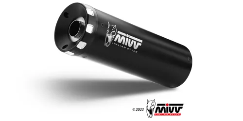mivv-h-091-lh1ba-hr-1-scarico-slip-on-acciaio-nero-per-honda-cmx-500-rebel-2022- image 1