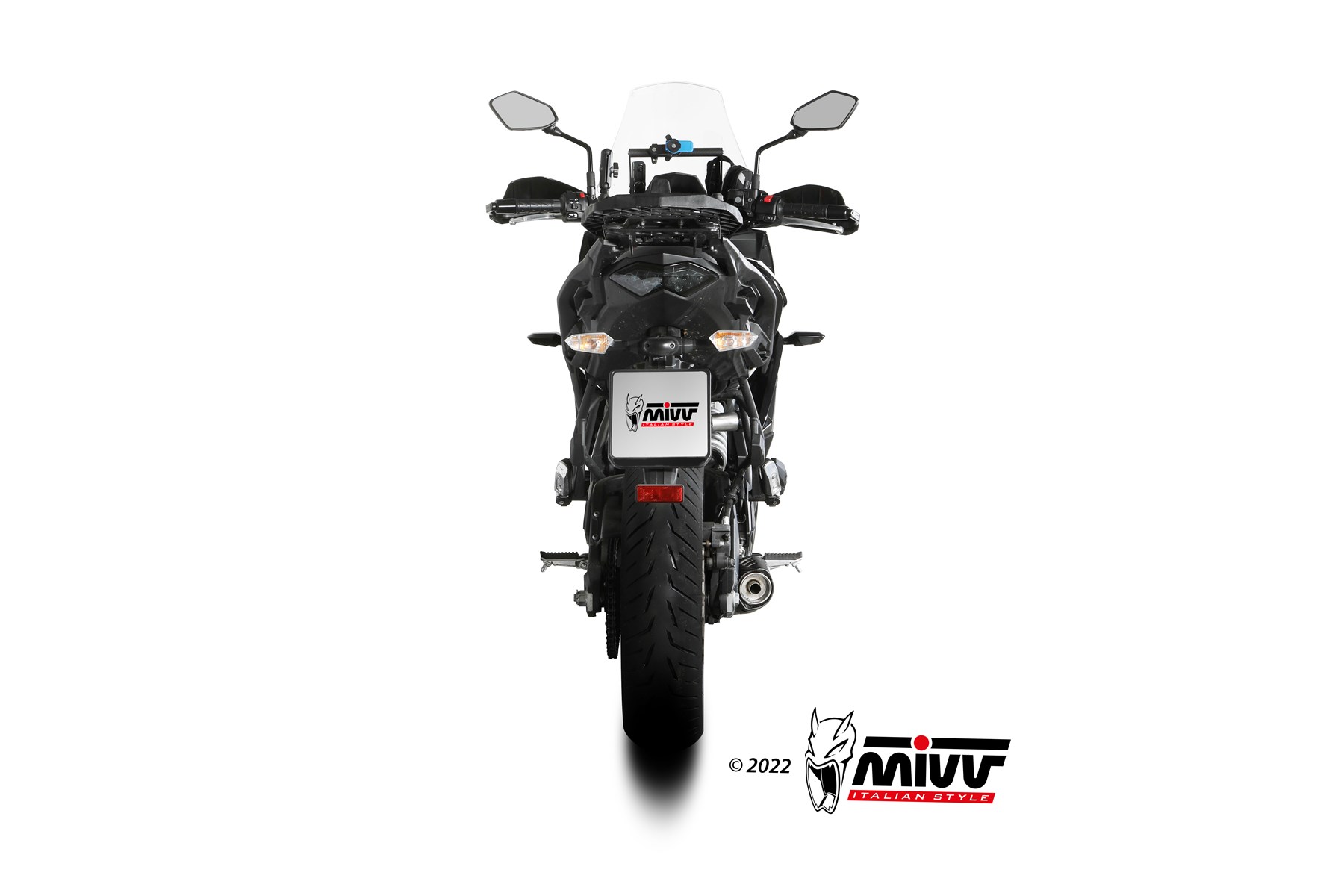 mivv-oval-k-055-l3c-scarico-slip-on-carbonio-per-kawasaki-versys-650-2021-2023 image 4
