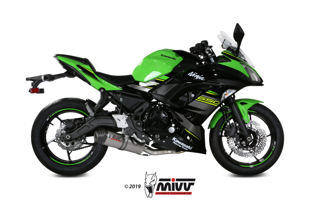 mivv-speed-edge-k-044-l4c-scarico-slip-on-titanio-per-kawasaki-ninja-650-2017-20 image 2