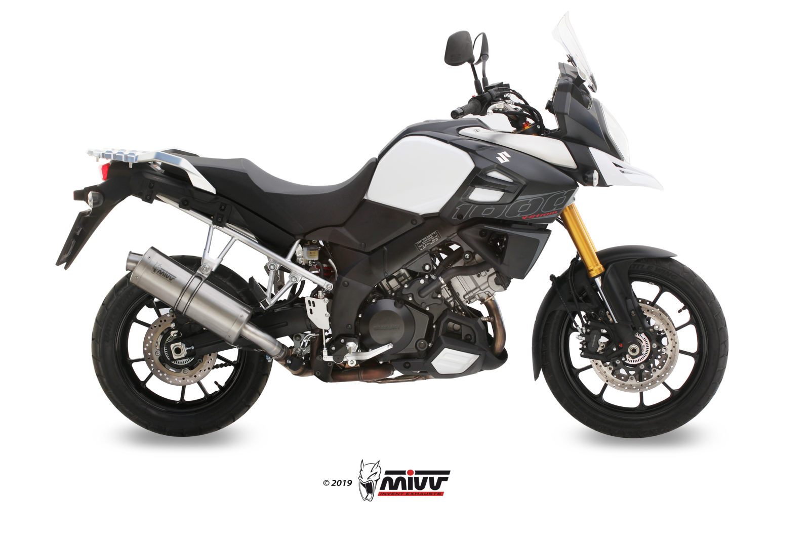 mivv-s-042-lx2-oval-dakar-slip-on-per-suzuki-v-strom-1000-2014-2020 image 2