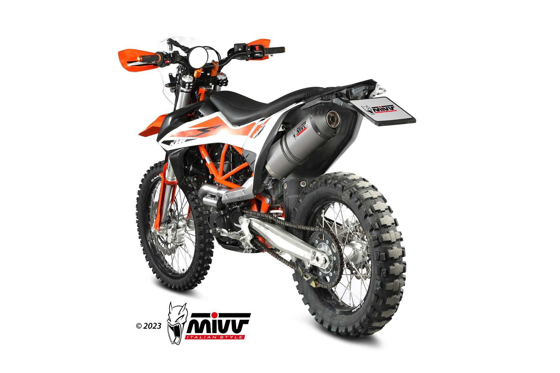 mivv-kt-023-lnc-scarico-slip-on-oval-titanio-per-ktm-690-enduro-r-2019-2020 image 3