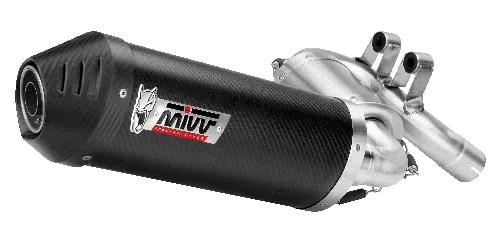 mivv-b-037-lec-scarico-slip-on-oval-carbonio-per-bmw-f-900-xr-2025-2026 image 1