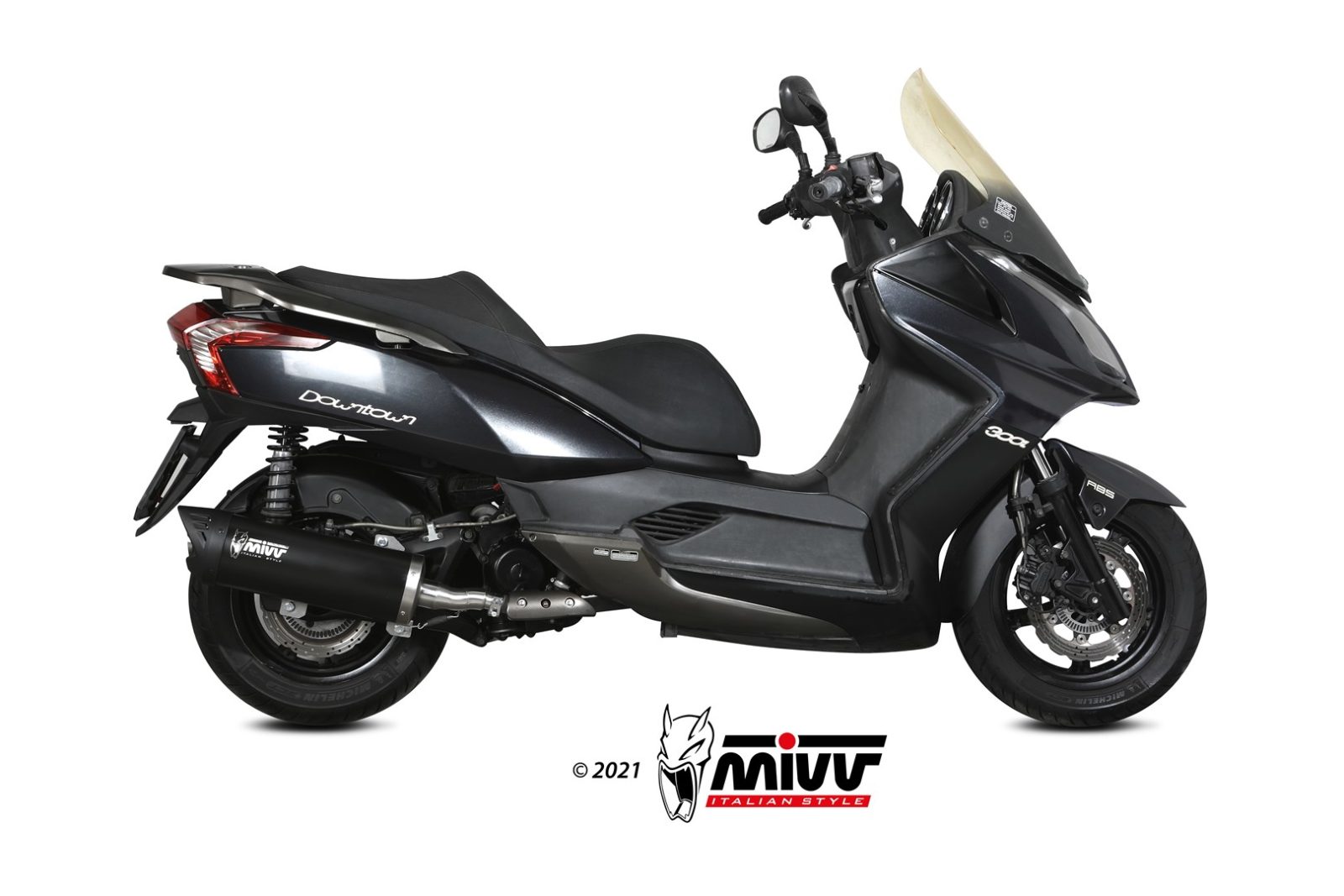 mivv-mover-mv-ky-0003-lv-scarico-scooter-per-kymco-downtown-300-2009-2017 image 2