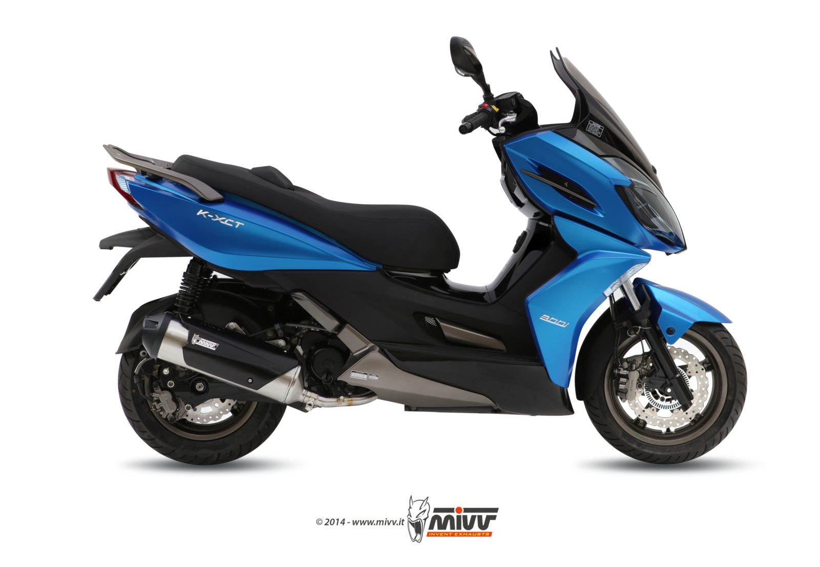 mivv-urban-scarico-slip-on-acciaio-per-kymco-k-xct-300-2012-2020 image 2