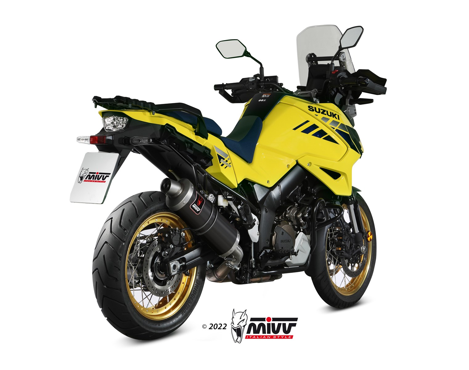 mivv-dakar-black-scarico-slip-on-s-042-lekb-per-suzuki-v-strom-1050-2025-2026 image 3